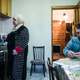 Suleiman, who was a truck driver in Crimea, with his family.